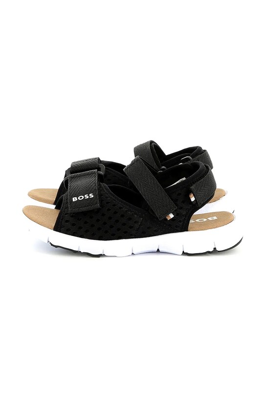Παιδικά σανδάλια BOSS J51654.27.35 μαύρο SS25