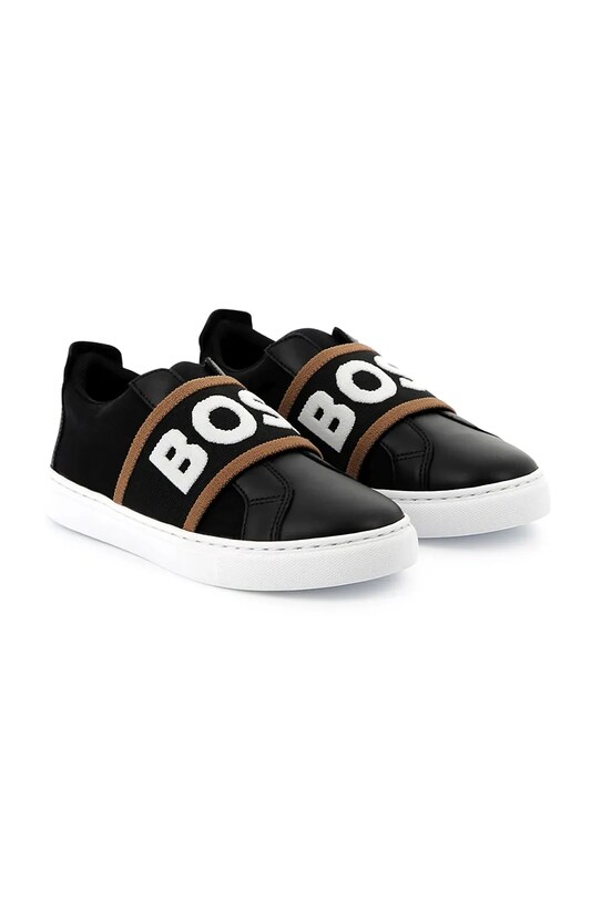 Παιδικά αθλητικά παπούτσια BOSS J51655.27.35 μαύρο
