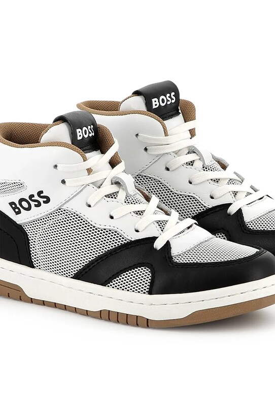 Παιδικά δερμάτινα σανδάλια BOSS J51656.27.35