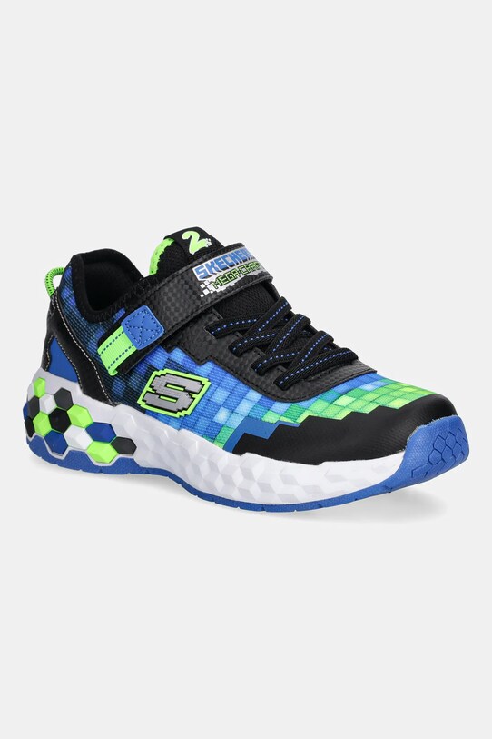 Παιδικά αθλητικά παπούτσια Skechers MEGA-CRAFT 2.0 συνθετικό σκούρο μπλε 402204L