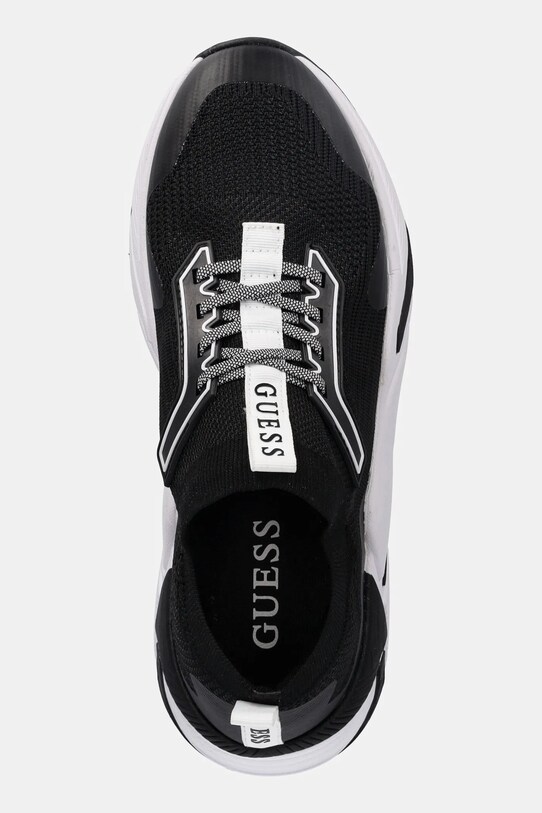Παπούτσια Guess GAXTIN μαύρο FLPGAX.FAB12.BLACK