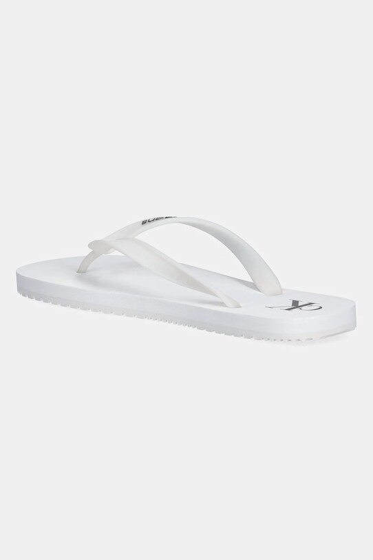 Παπούτσια Σαγιονάρες Calvin Klein Jeans BEACH SANDAL TRANSPARENT TPU YW0YW01829 λευκό