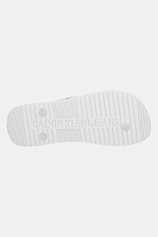 Σαγιονάρες Calvin Klein Jeans BEACH SANDAL TRANSPARENT TPU YW0YW01829 λευκό
