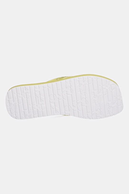 Σαγιονάρες Calvin Klein Jeans THONG+ TPU METALLIC YW0YW01720 πράσινο