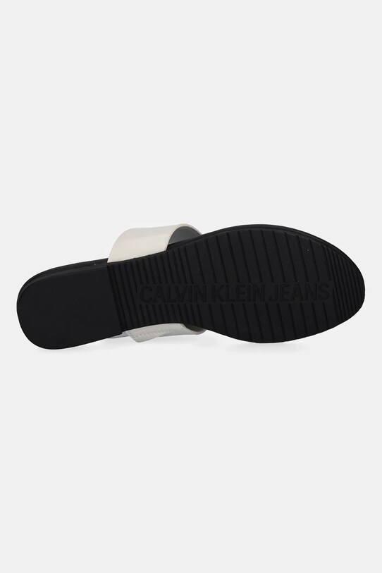 Σαγιονάρες Calvin Klein Jeans FLAT SANDAL TOEPOST MG YW0YW01691 μπεζ