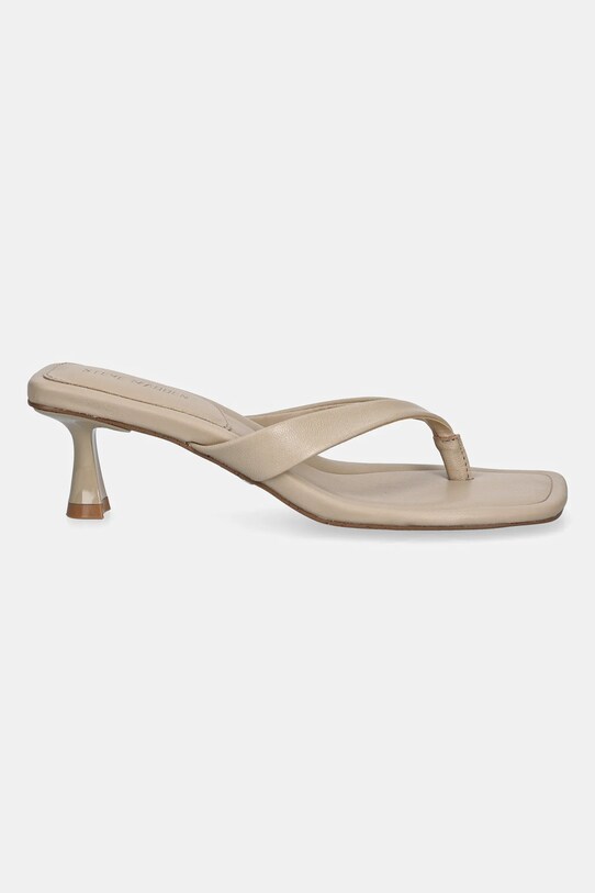 Δερμάτινες σαγιονάρες Steve Madden Heyley SM11003831.217 μπεζ SS25