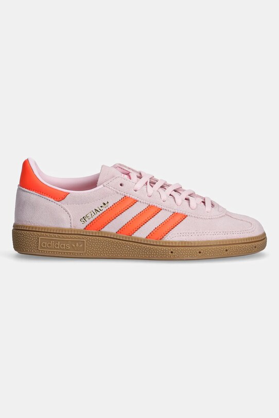 Σουέτ αθλητικά παπούτσια adidas Originals Handball Spezial W JS0250 ροζ SS25