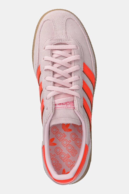 Σουέτ αθλητικά παπούτσια adidas Originals Handball Spezial W ροζ JS0250