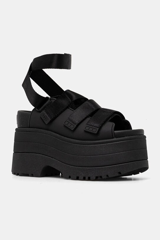 Σανδάλια UGG Goldenrise συνθετικό μαύρο 1167431.BLK
