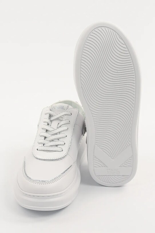 Δερμάτινα αθλητικά παπούτσια Karl Lagerfeld KAPRI KL62513A.011 λευκό