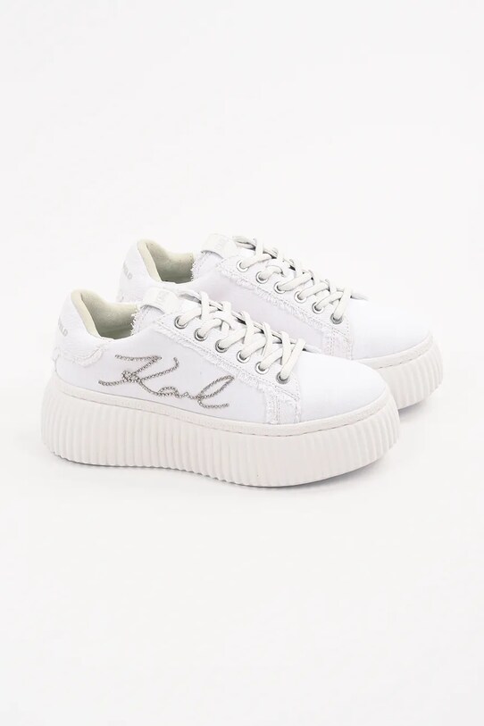 Αθλητικά Karl Lagerfeld KREEPER LO KL42372S.D1S λευκό SS25