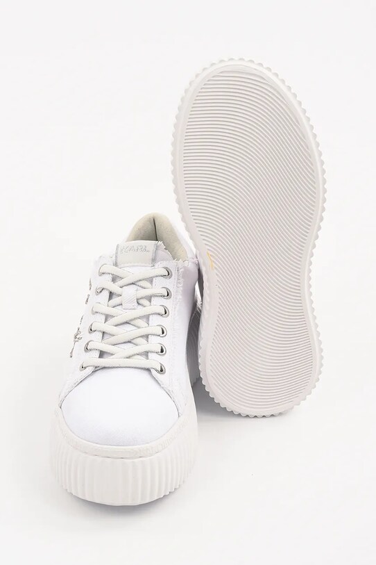 Αθλητικά Karl Lagerfeld KREEPER LO KL42372S.D1S λευκό
