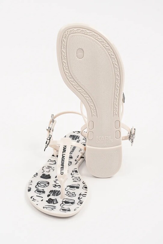 Σανδάλια Karl Lagerfeld JELLY NFT KL80002G.V10 μπεζ