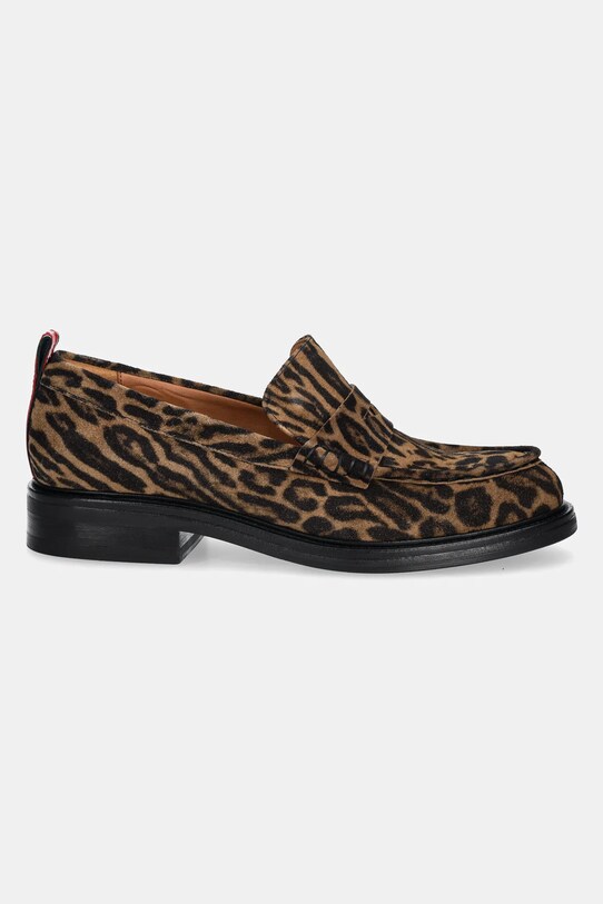 Δερμάτινα μοκασίνια Billi Bi A8446.Leopardo καφέ SS25