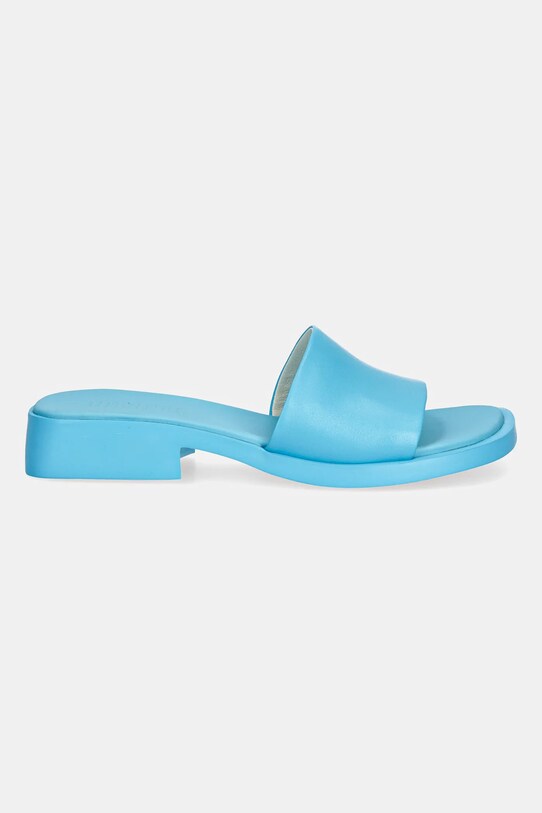 Δερμάτινες παντόφλες Camper Dana K201740.003 μπλε SS25