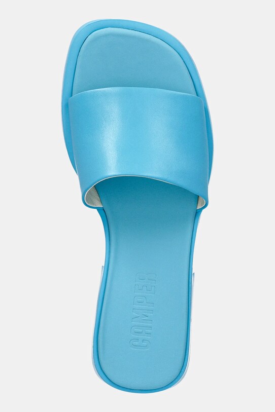 Δερμάτινες παντόφλες Camper Dana μπλε K201740.003