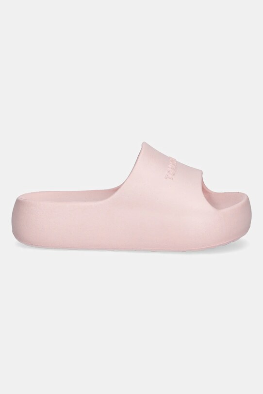 Παντόφλες Tommy Jeans CHUNKY POOL SLIDE ESS EN0EN02879 ροζ SS25