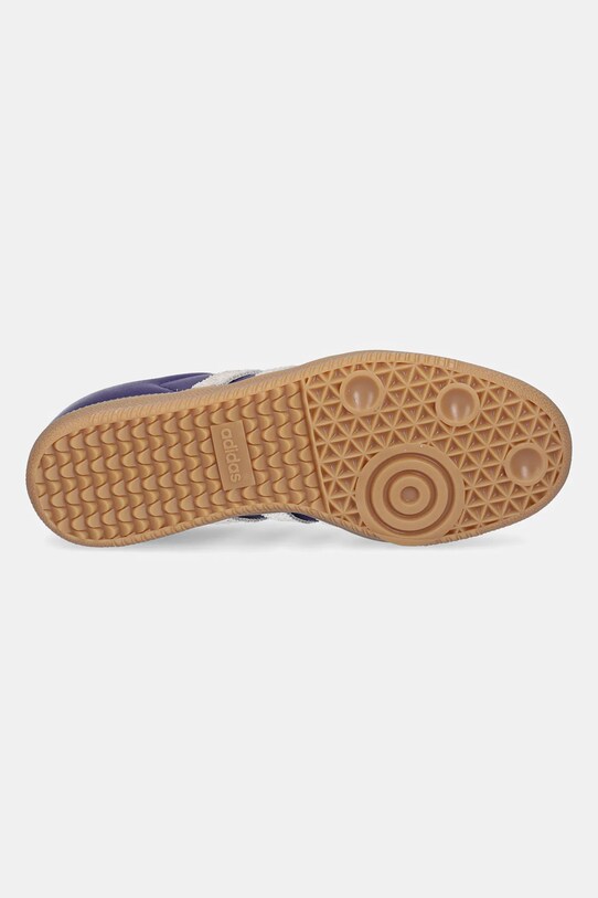Δερμάτινα αθλητικά παπούτσια adidas Originals Samba OG JI2736 μωβ