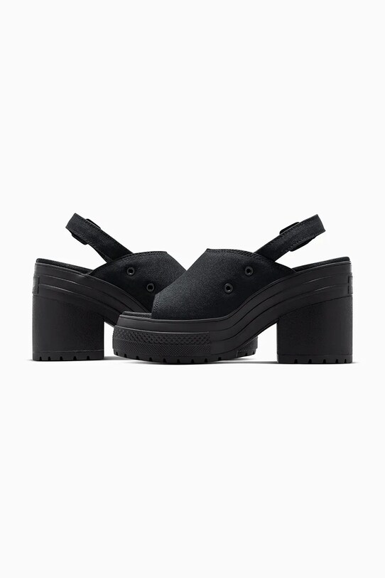 Σανδάλια Converse Chuck 70 De Luxe Heel Nu μαύρο A12567C
