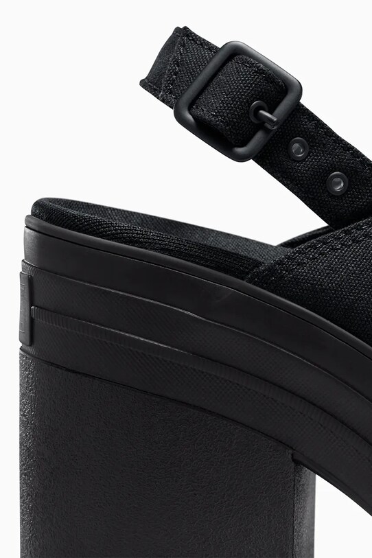 Σανδάλια Converse Chuck 70 De Luxe Heel Nu A12567C μαύρο