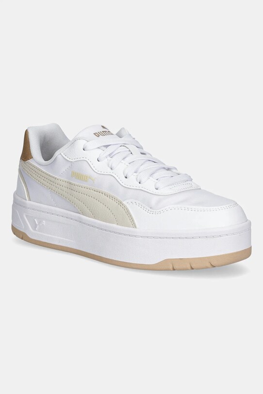 Αθλητικά Puma Court Lally Skye συνθετικό λευκό 401613