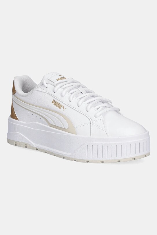 Δερμάτινα αθλητικά παπούτσια Puma Karmen II υφασμάτινο λευκό 401614