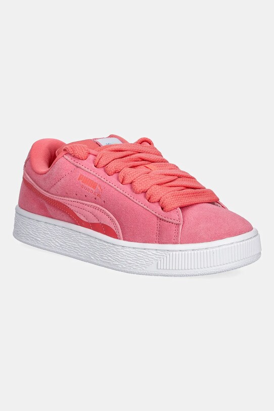 Σουέτ αθλητικά παπούτσια Puma Suede XL Sunbathers Wns φλατ ροζ 400453