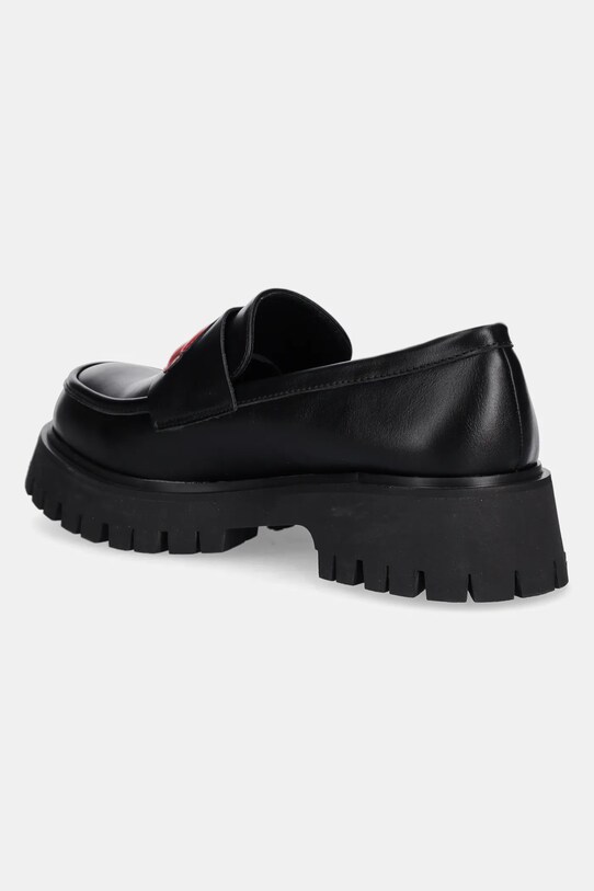 Παπούτσια Μοκασίνια Koi Footwear x Rocky Horror Show Science Fiction Lips Loafers ScienceFictionLips μαύρο