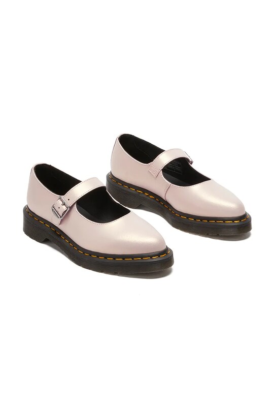 Δερμάτινες μπαλαρίνες Dr. Martens Elphie MJ Mary Jane DM41092650 ροζ SS25