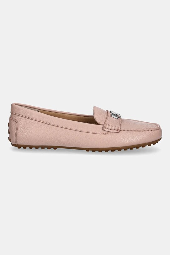 Δερμάτινα μοκασίνια Lauren Ralph Lauren Barnsbury 802942768013.650 ροζ SS25