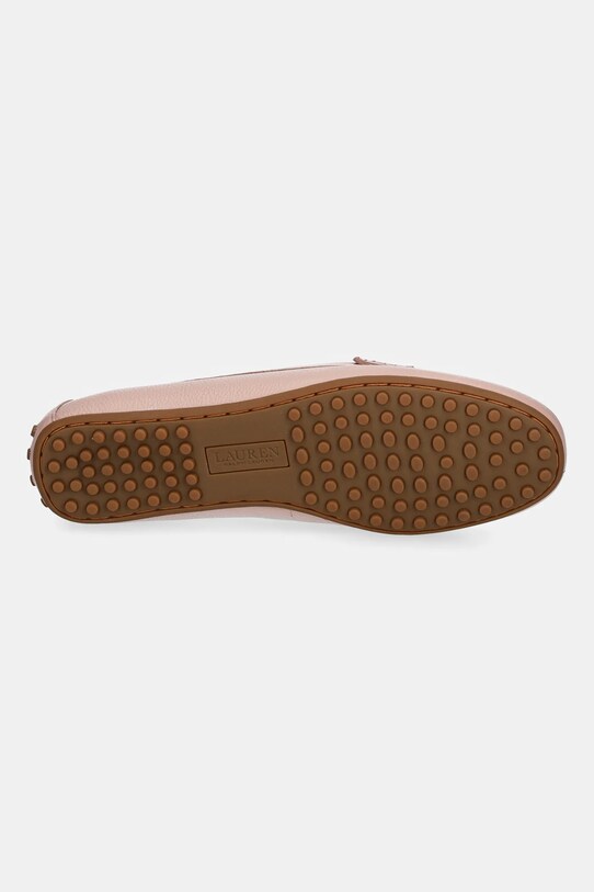 Δερμάτινα μοκασίνια Lauren Ralph Lauren Barnsbury 802942768013.650 ροζ