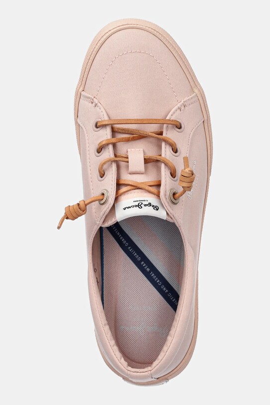 Πάνινα παπούτσια Pepe Jeans KENTON BLOCK W ροζ PLS31590