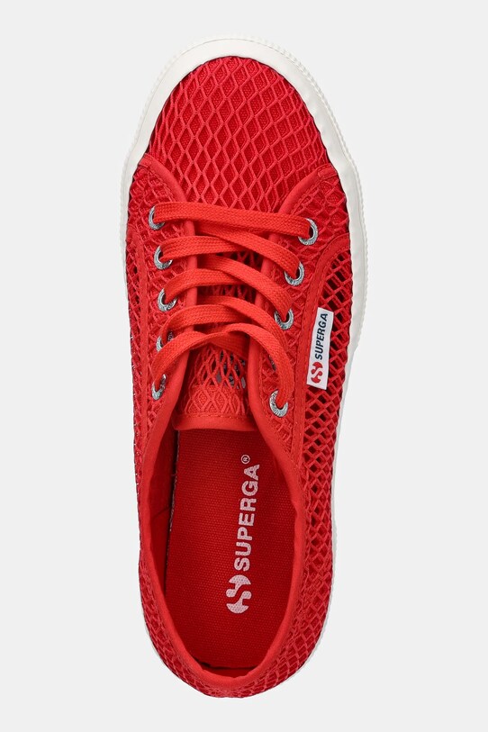 Πάνινα παπούτσια Superga MESH κόκκινο S2135GW.296