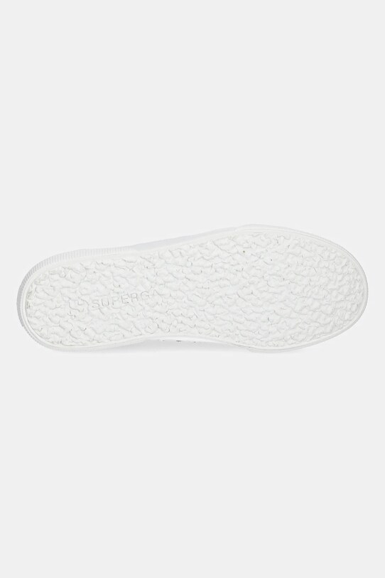 Πάνινα παπούτσια Superga FLOWER MACRAME S2136QW.A0A λευκό