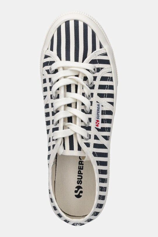 Πάνινα παπούτσια Superga STRIPES PRINT σκούρο μπλε S2136YW.AD5