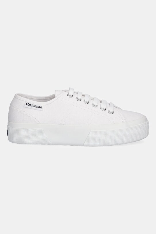 Πάνινα παπούτσια Superga PLATFORM LEGGERA S2142ZW.901 λευκό SS25