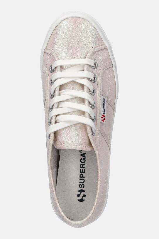 Πάνινα παπούτσια Superga PLATFORM LAME πορτοκαλί S6128SW.A1F