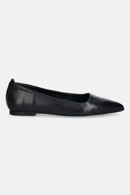 Δερμάτινες μπαλαρίνες Marc O'Polo PAOLINA 2A 50218773001100 μαύρο SS25