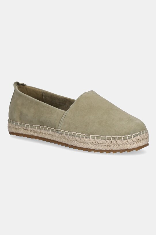 Nubuck εσπαντρίγιες Marc O'Polo GEM 6B δέρμα nubuck πράσινο 50315613801305
