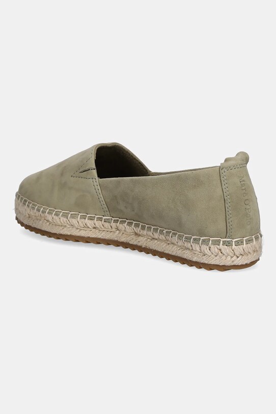Παπούτσια Nubuck εσπαντρίγιες Marc O'Polo GEM 6B 50315613801305 πράσινο