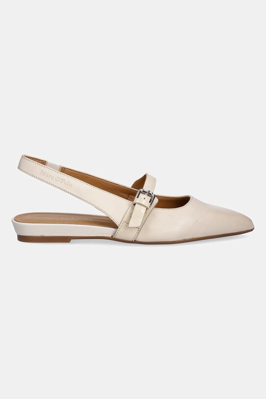 Δερμάτινες μπαλαρίνες Marc O'Polo PENELOPE 2A 50318781101100 μπεζ SS25