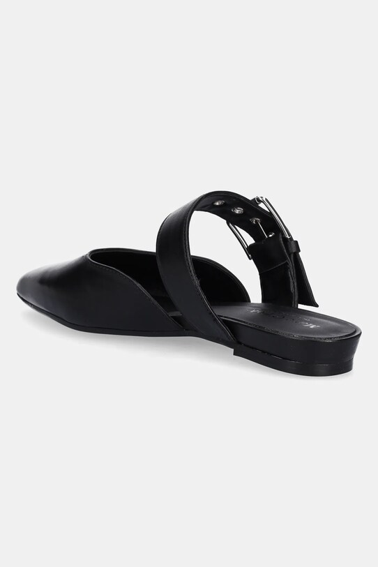 Παπούτσια Δερμάτινες παντόφλες Marc O'Polo PENELOPE 4A 50318783702100 μαύρο