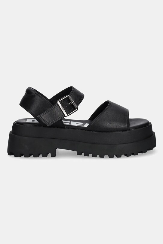 Σανδάλια Buffalo Pluto Jojo 1602267.BLK μαύρο SS25