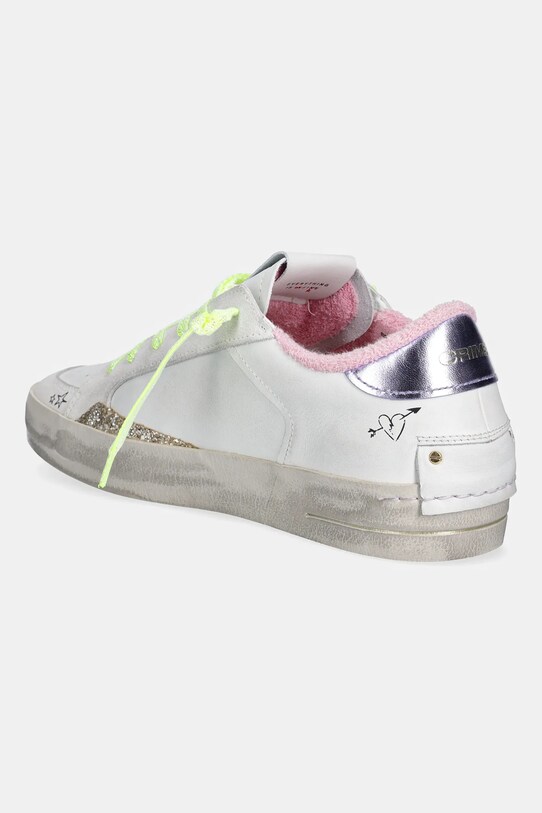 Παπούτσια Δερμάτινα αθλητικά παπούτσια Crime London SK8 DELUXE 20101PP7 λευκό