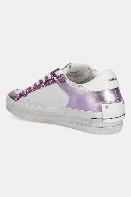 Παπούτσια Δερμάτινα αθλητικά παπούτσια Crime London SK8 DELUXE WEDGE 20133PP7 μωβ