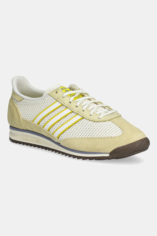 Αθλητικά adidas Originals Sl 72 OG W δέρμα σαμουά κίτρινο JH7279