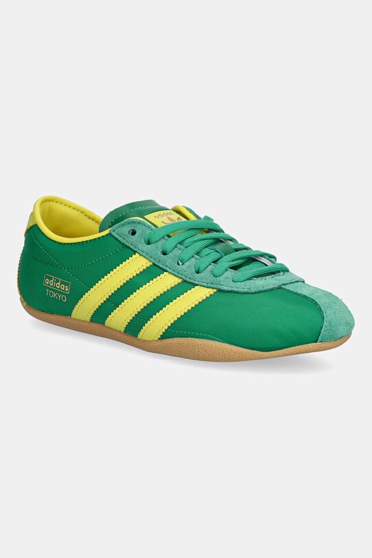 Αθλητικά adidas Originals Tokyo W δέρμα σαμουά πράσινο JI3298