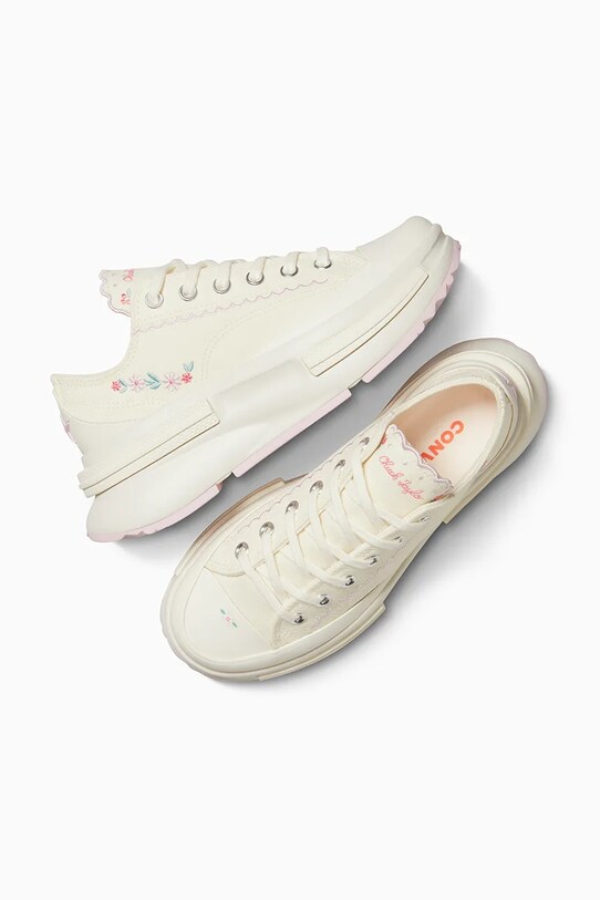 Πάνινα παπούτσια Converse Run Star Legacy CX A15091C λευκό