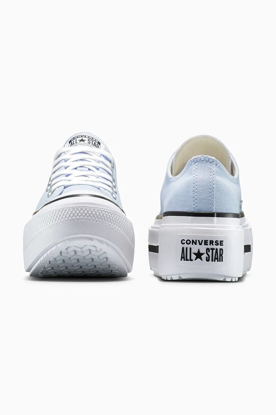 Παπούτσια Πάνινα παπούτσια Converse Chuck Taylor All Star Lift Double Stack A16285C μπλε