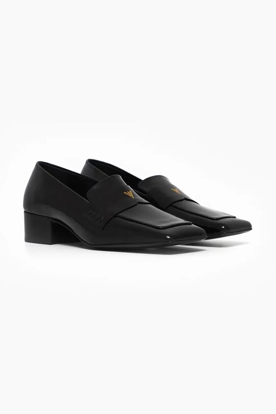 Δερμάτινα μοκασίνια Vanda Novak Alex Alex.Cristal.Black μαύρο SS25